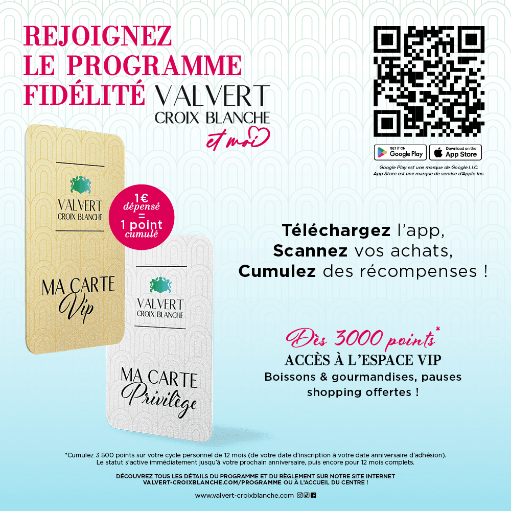 Découvrez le programme de fidélité Valvert & moi !