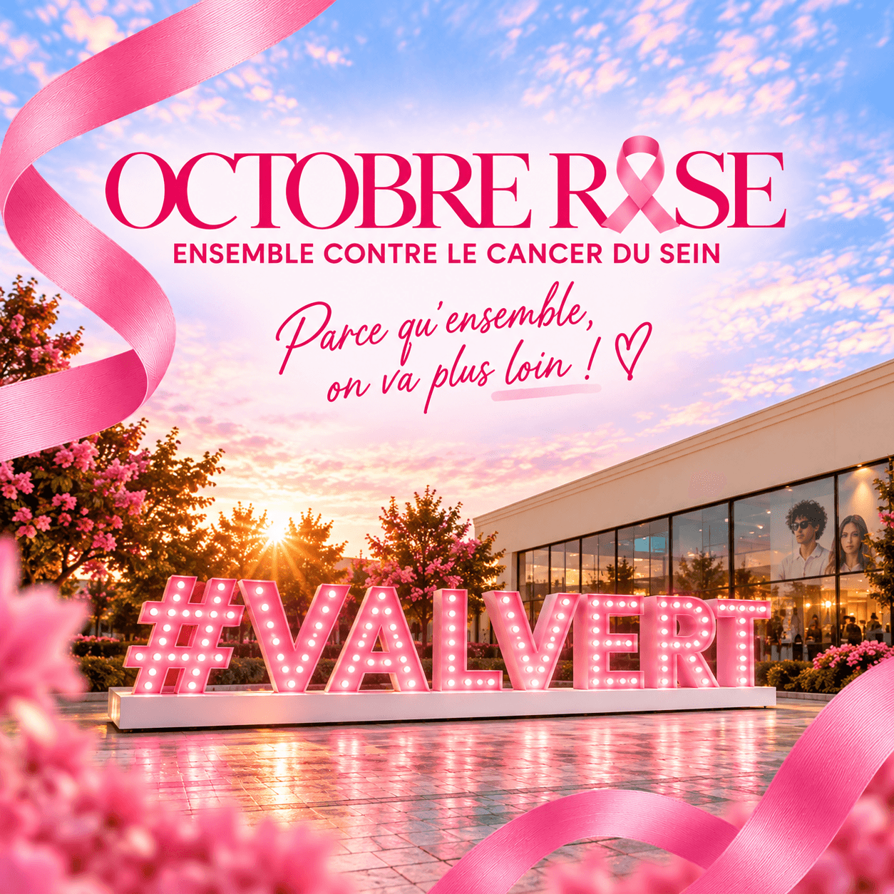 🎀 OCTOBRE ROSE : ENSEMBLE, MOBILISONS-NOUS CONTRE LE CANCER DU SEIN !