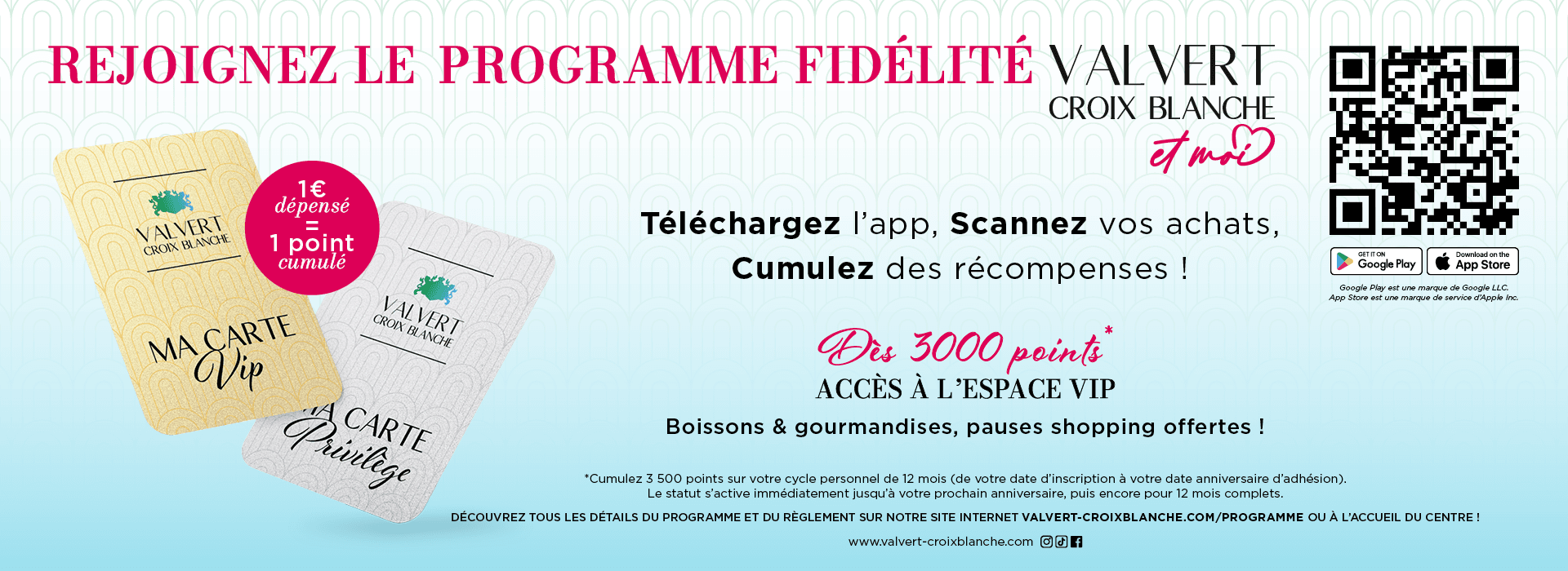 Découvrez le programme de fidélité Valvert & moi !